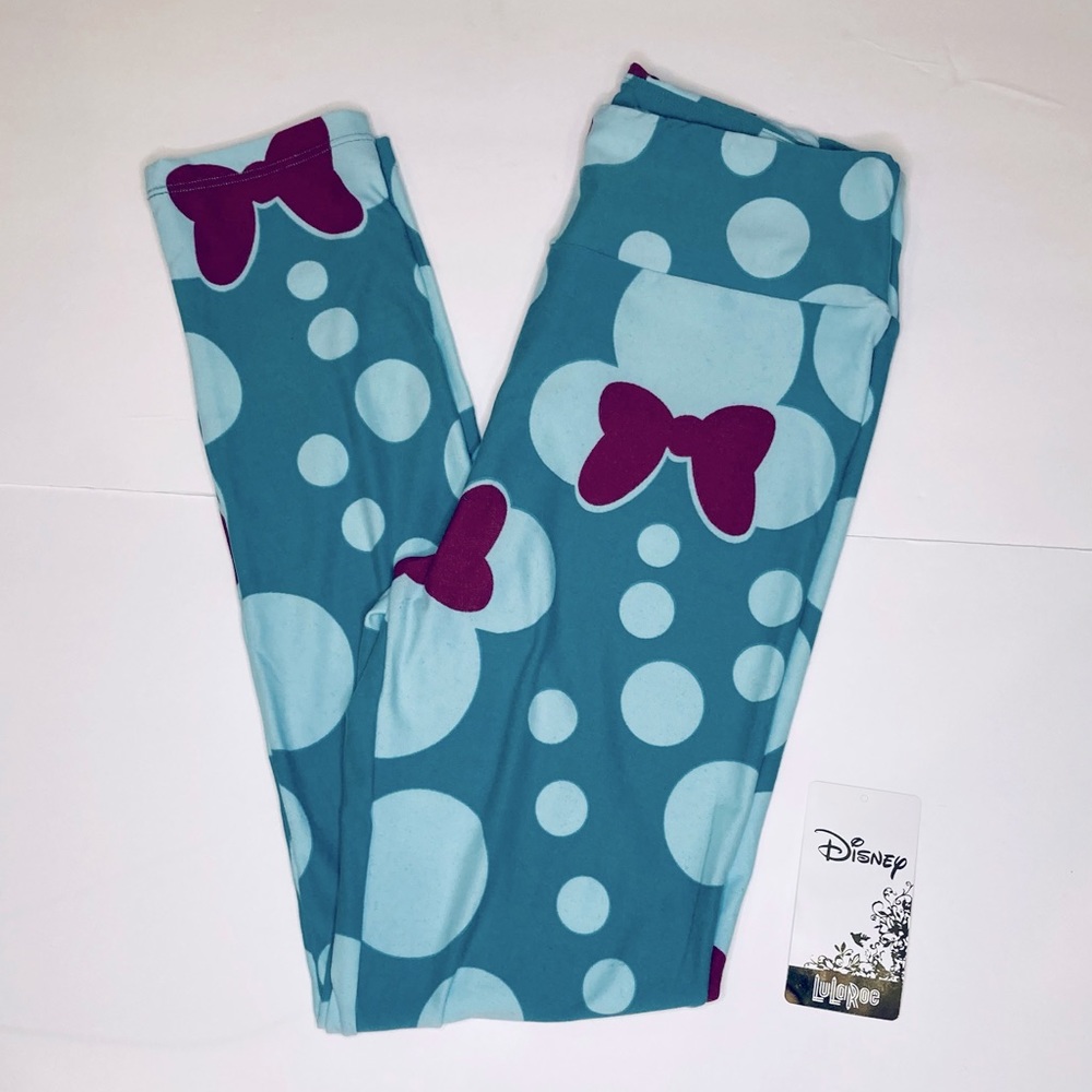LuLaRoe Disney Minnie Mouse Butter Leggings OS